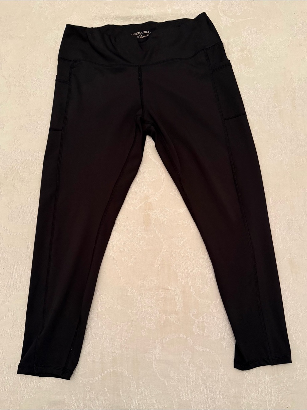 Beverly Hills Polo Club Women’s Athletic Leggings Black Size XL